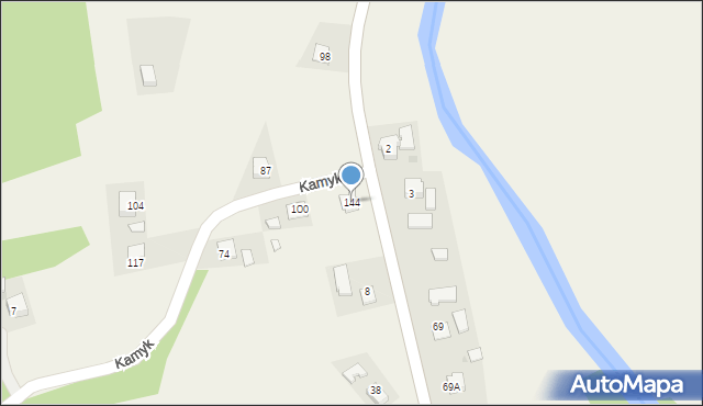 Kamyk, Kamyk, 144, mapa Kamyk