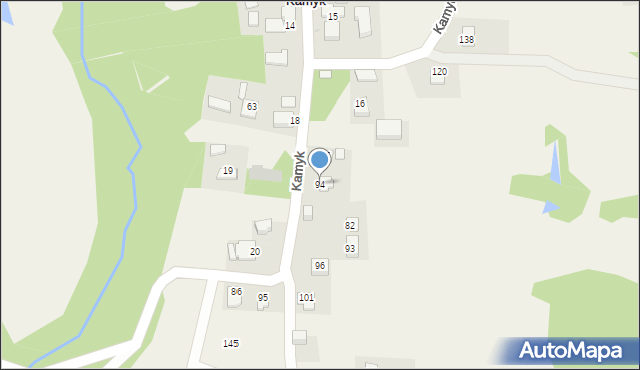 Kamyk, Kamyk, 94, mapa Kamyk