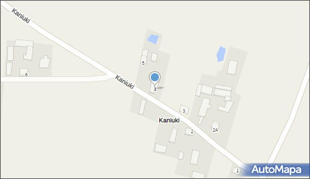 Kaniuki, Kaniuki, 4, mapa Kaniuki