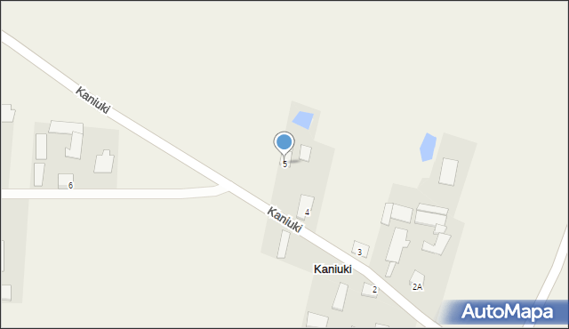 Kaniuki, Kaniuki, 5, mapa Kaniuki