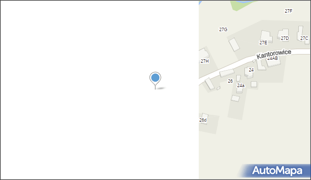 Kantorowice, Kantorowice, 27L, mapa Kantorowice