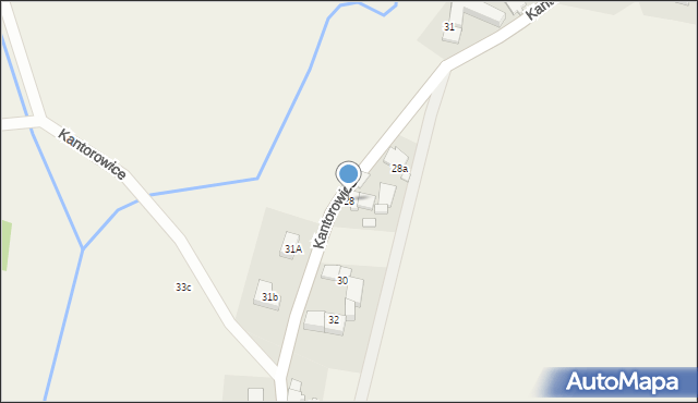 Kantorowice, Kantorowice, 28, mapa Kantorowice