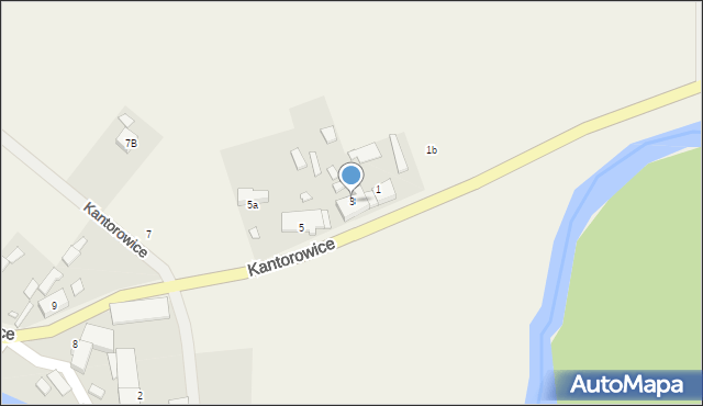 Kantorowice, Kantorowice, 3, mapa Kantorowice