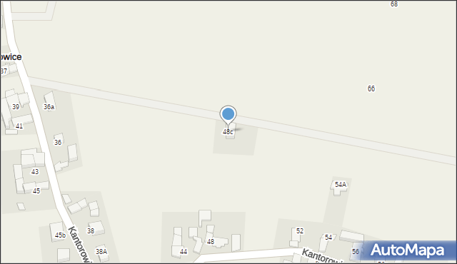 Kantorowice, Kantorowice, 48c, mapa Kantorowice