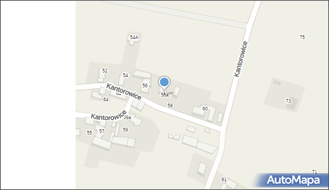 Kantorowice, Kantorowice, 56a, mapa Kantorowice