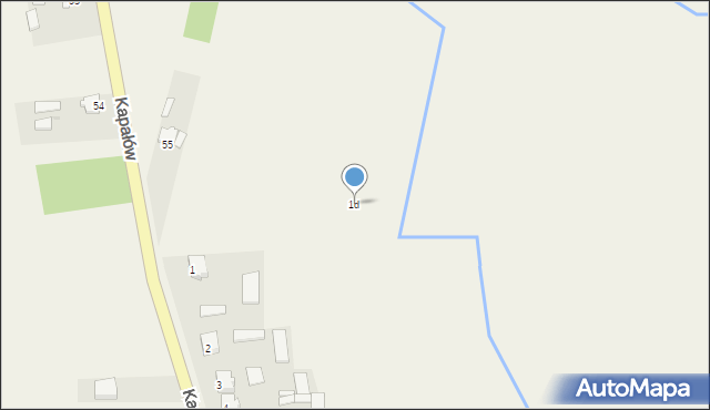 Kapałów, Kapałów, 1d, mapa Kapałów