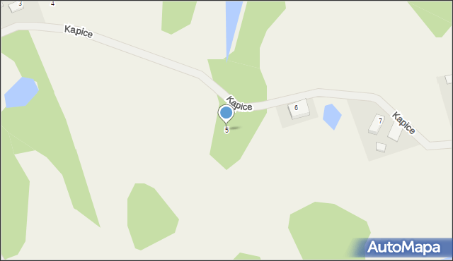 Kapice, Kapice, 5, mapa Kapice