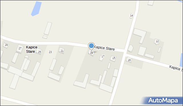 Kapice Stare, Kapice Stare, 19, mapa Kapice Stare