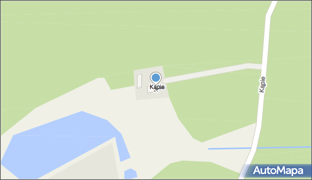 Kąpie, Kąpie, 22, mapa Kąpie