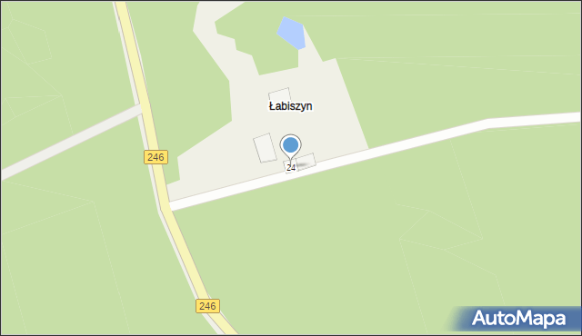 Kąpie, Kąpie, 24, mapa Kąpie