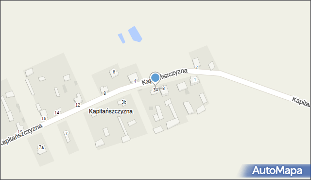 Kapitańszczyzna, Kapitańszczyzna, 3A, mapa Kapitańszczyzna