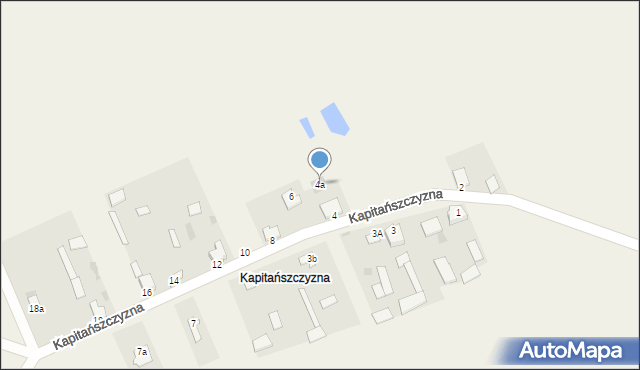 Kapitańszczyzna, Kapitańszczyzna, 4a, mapa Kapitańszczyzna