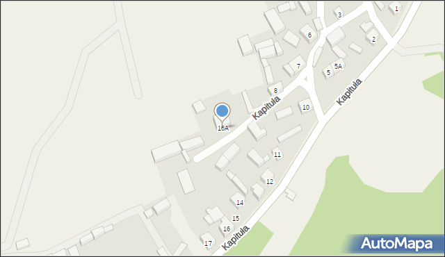 Kapituła, Kapituła, 16A, mapa Kapituła