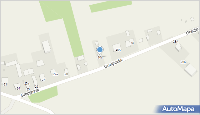 Kaplin, Kaplin, 30a, mapa Kaplin