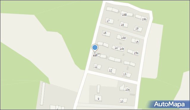 Kaplin, Kaplin, 11b, mapa Kaplin
