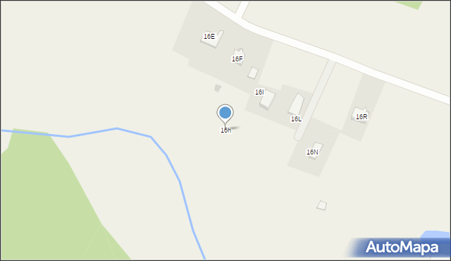 Kaplityny, Kaplityny, 16h, mapa Kaplityny