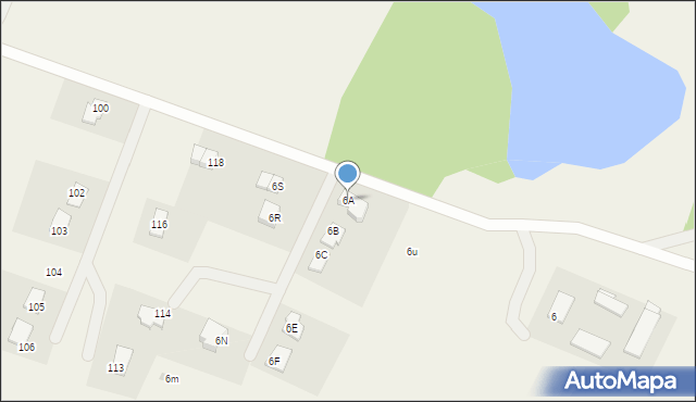 Kaplityny, Kaplityny, 6A, mapa Kaplityny