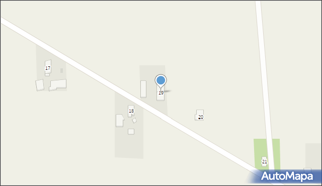 Kaptury, Kaptury, 19, mapa Kaptury