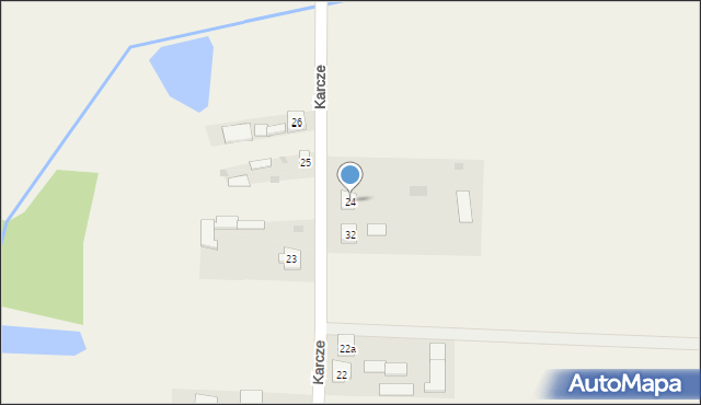 Karcze, Karcze, 24, mapa Karcze