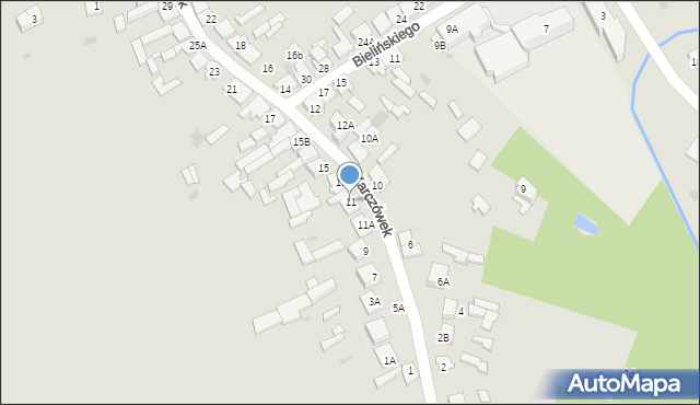 Karczew, Karczówek, 11, mapa Karczew