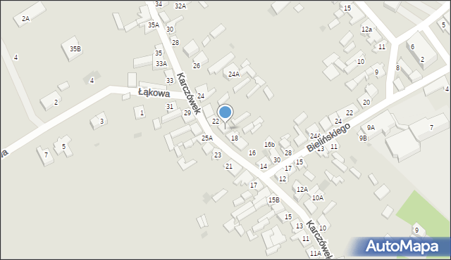 Karczew, Karczówek, 20, mapa Karczew