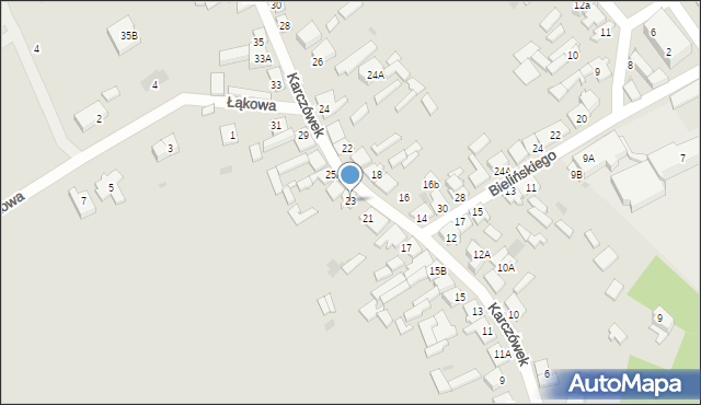 Karczew, Karczówek, 23, mapa Karczew