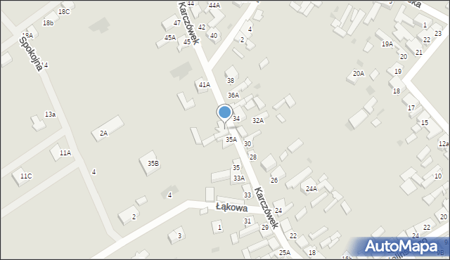 Karczew, Karczówek, 37, mapa Karczew