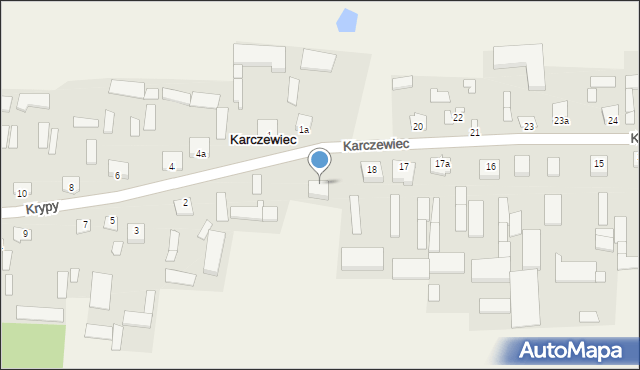 Karczewiec, Karczewiec, 19a, mapa Karczewiec