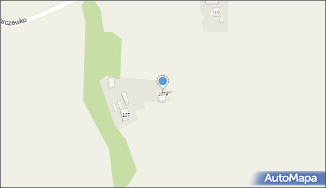 Karczewko, Karczewko, 107a, mapa Karczewko