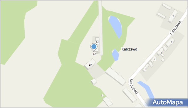 Karczewo, Karczewo, 12, mapa Karczewo