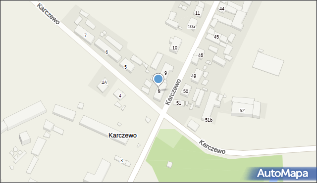 Karczewo, Karczewo, 8, mapa Karczewo