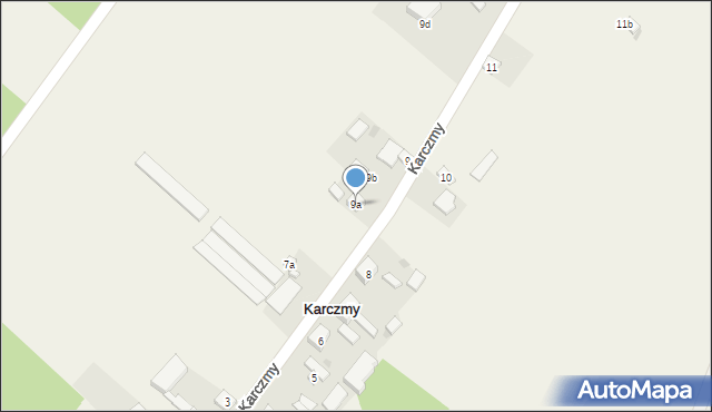 Karczmy, Karczmy, 9a, mapa Karczmy