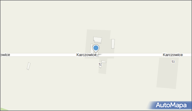 Karczowice, Karczowice, 50, mapa Karczowice