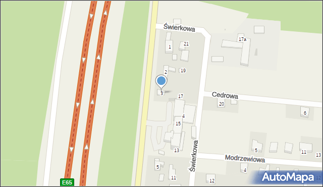 Karczowiska, Karczowiska, 3, mapa Karczowiska
