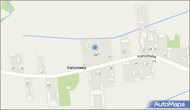 Karczówka, Karczówka, 19a, mapa Karczówka