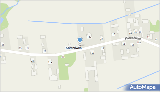 Karczówka, Karczówka, 20, mapa Karczówka