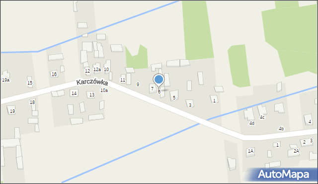 Karczówka, Karczówka, 6, mapa Karczówka