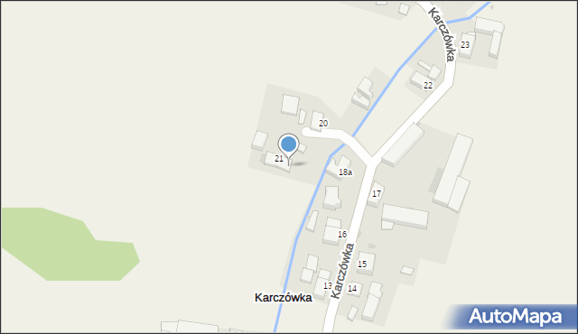 Karczówka, Karczówka, 19, mapa Karczówka