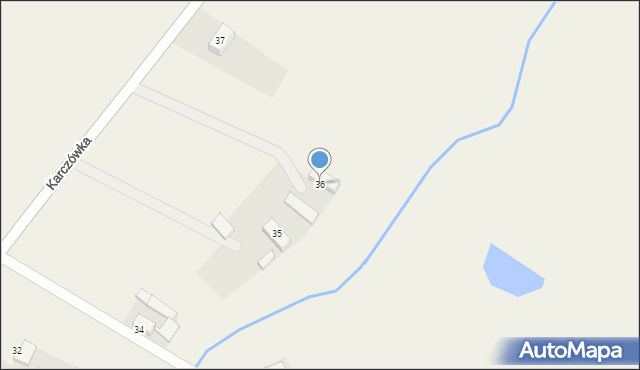 Karczówka, Karczówka, 36, mapa Karczówka