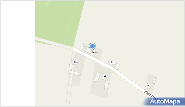 Karczówka, Karczówka, 17, mapa Karczówka