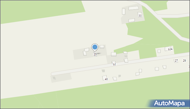 Karczunek, Karczunek, 13, mapa Karczunek