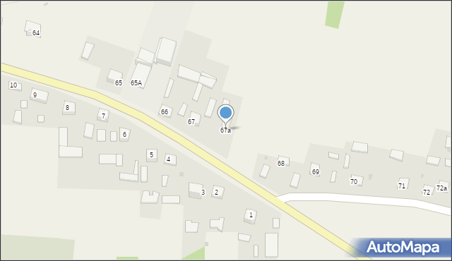 Kargów, Kargów, 67a, mapa Kargów