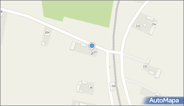 Karkówka, Karkówka, 45, mapa Karkówka