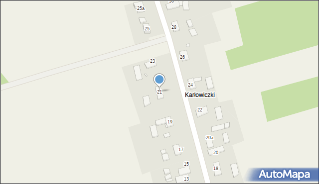 Karłowice, Karłowiczki, 21, mapa Karłowice