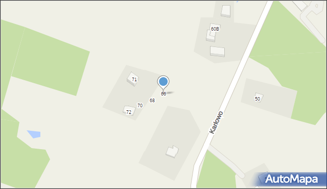 Karłowo, Karłowo, 66, mapa Karłowo