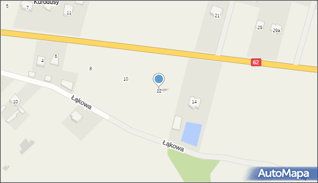 Karlusin, Karlusin, 12, mapa Karlusin