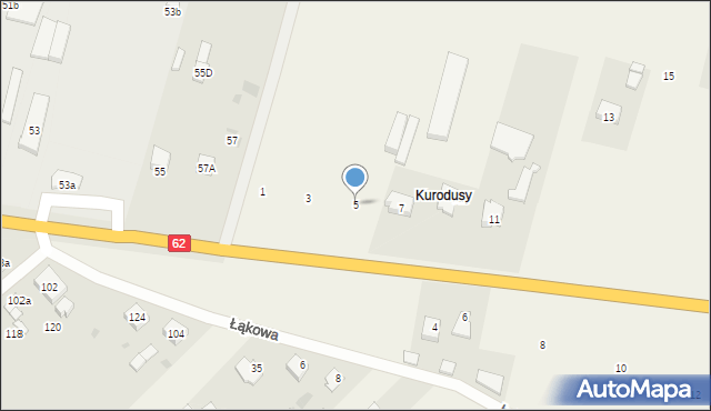 Karlusin, Karlusin, 5, mapa Karlusin