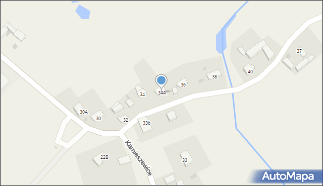 Karnieszewice, Karnieszewice, 34A, mapa Karnieszewice