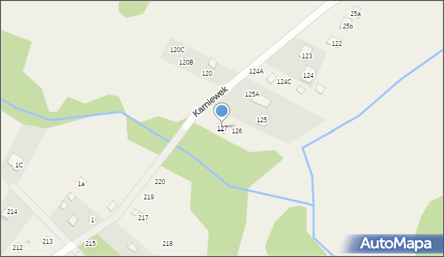 Karniewek, Karniewek, 127, mapa Karniewek