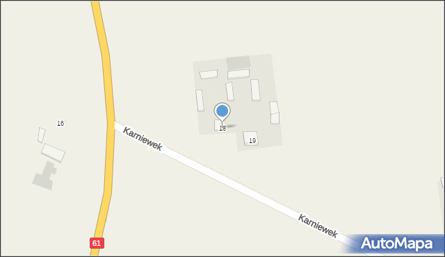 Karniewek, Karniewek, 18, mapa Karniewek